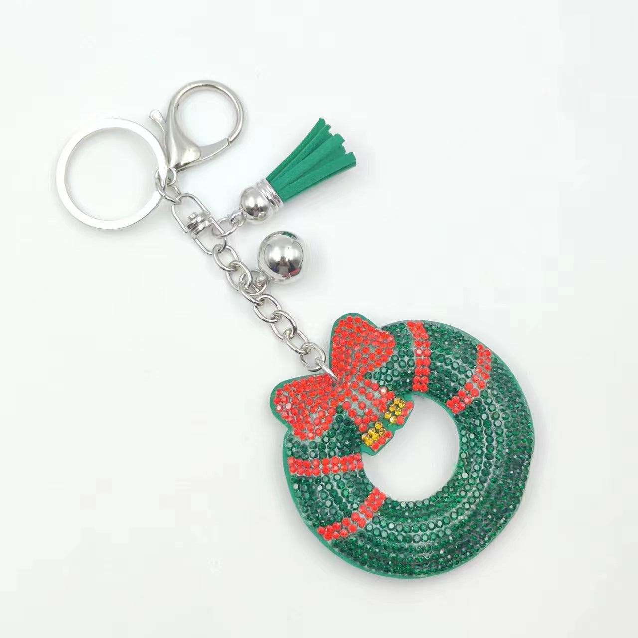 Christmas Series Hot Rhinestone Key Chain Accessories