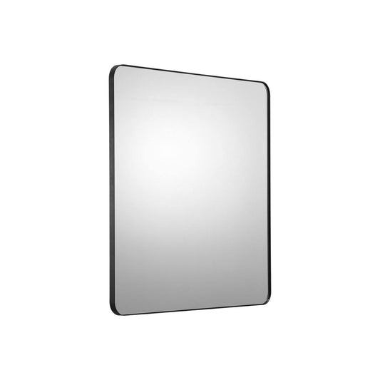 Wall Mounted Makeup Mirror, 0.15" Thick, 36" X 36" Mirror With Aluminium Alloy Frame & Explosion-Proof Film, Scratch-Resistant Mirror With Z-Shaped Bracket, Fit For Bathroom/Bedroom/Living Room