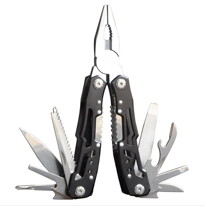 Multifunctional Stainless Steel Multi-tool Pocket Pliers Saw Folding Pliers Outdoor Tools UK