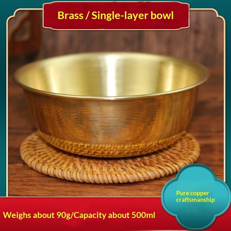 Household Food-grade Pure Copper Bowls