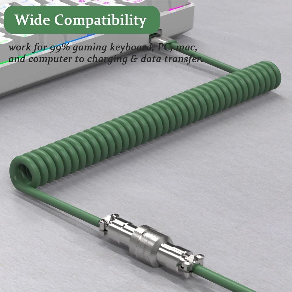 Yellow  Type C Cable, Charging Cable, Data Transfer Cable For Mobile Phone, Keyboard
