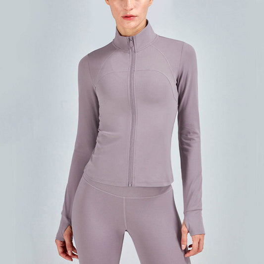 Training Sports Yoga Bodysuit Women's Fast Drying Long Sleeve Slim Fit