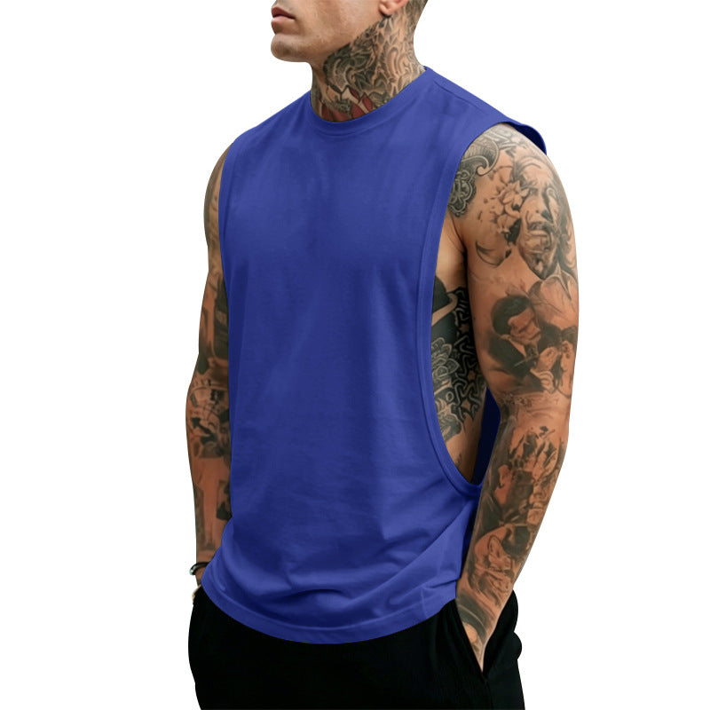 Men's Fitness Tank Top American-style Stretchy Sleeveless