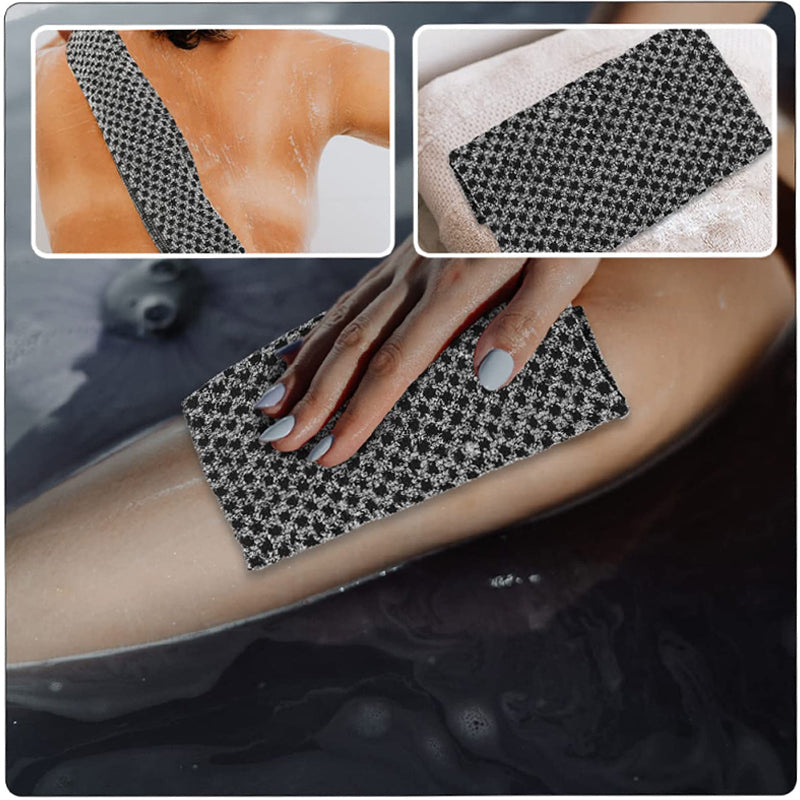 Body Cleaning Back Scrubber Exfoliating Bath Towel Washcloth Shower Scrubber