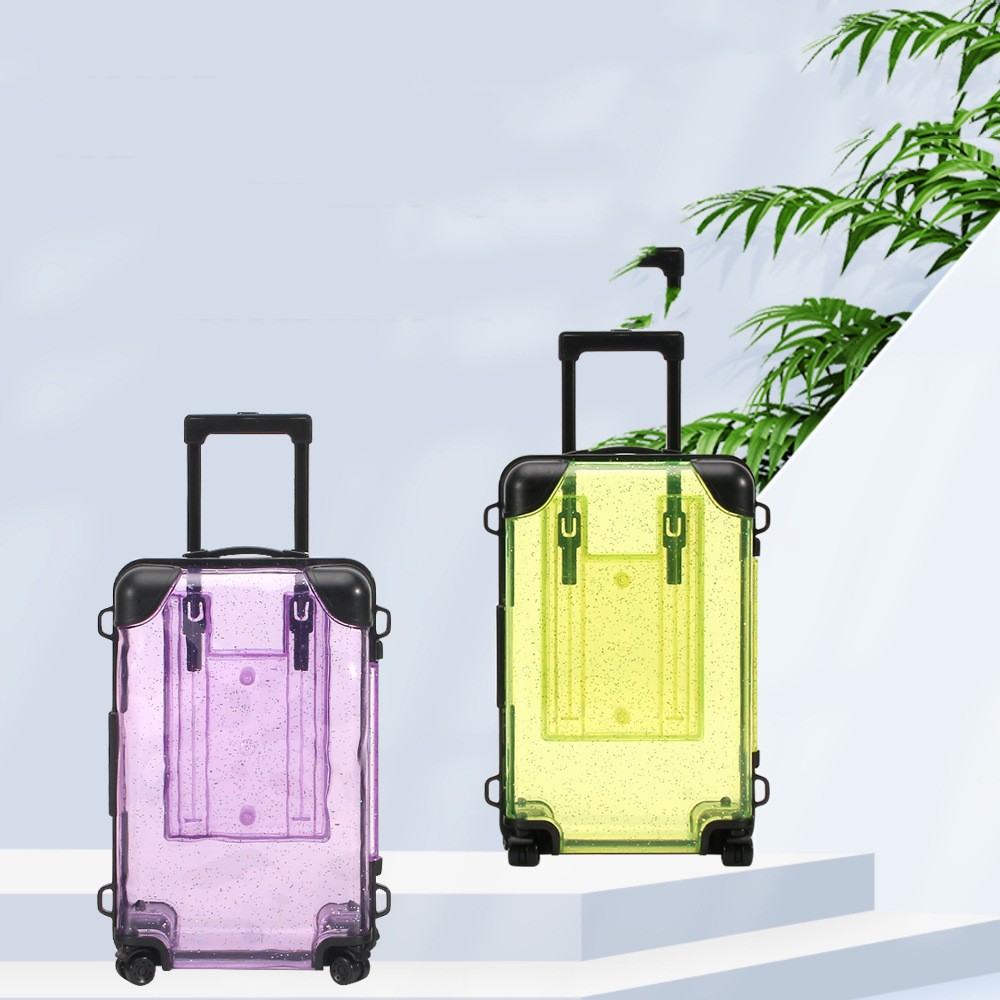 Round Trolley Case Play House Toy Accessories