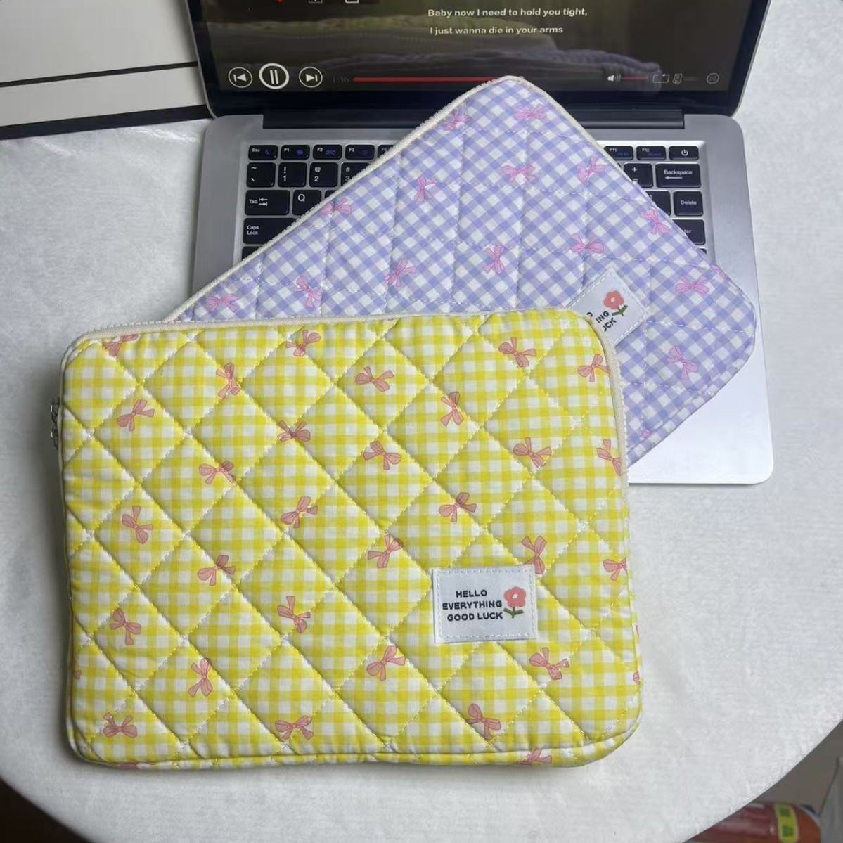 Versatile Printing Polyester Tablet Storage Bag