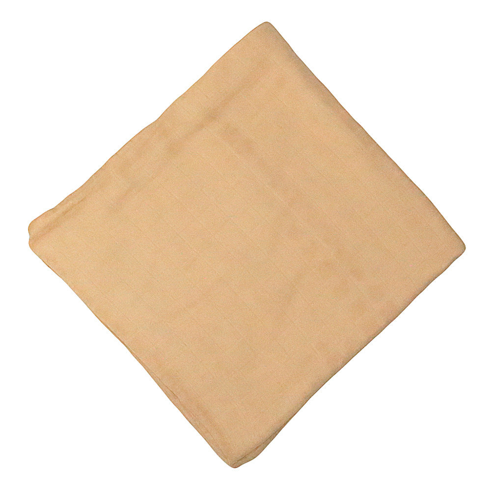 Solid-color Double-layer Gauze Bath Towel