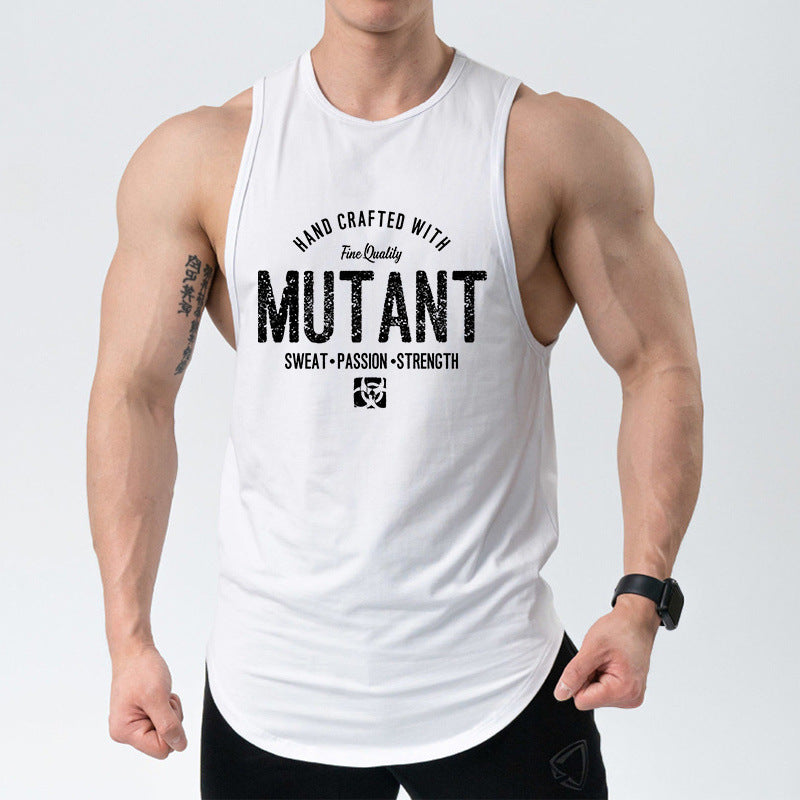 Loose Waistcoat Training Sleeveless Shirt Outdoor Fitness Vest
