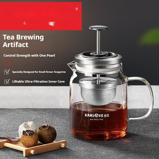 A76 Small Qinggan Black Tea Green Tea And Flower Tea Set