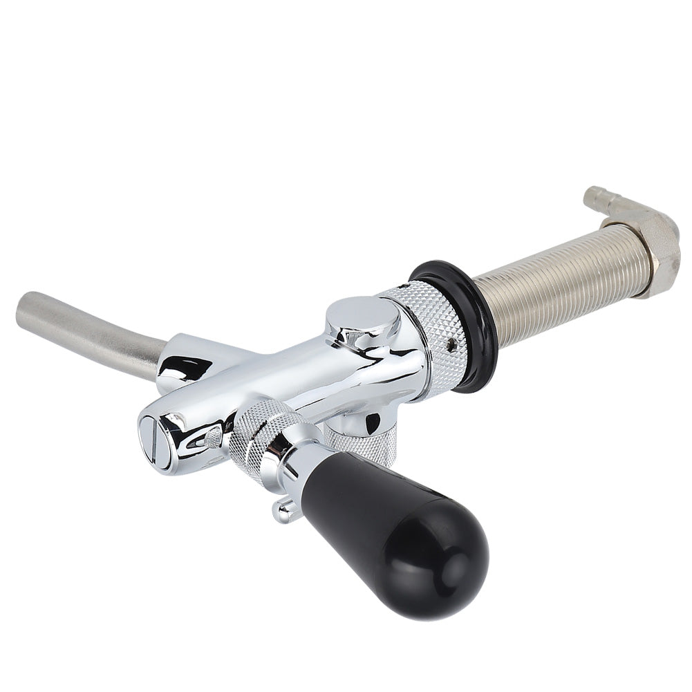 G5/8in Thread Long Shank Adjustable Draft Beer Faucet Tap Dispenser Wine Tools Home Brewing Accessories