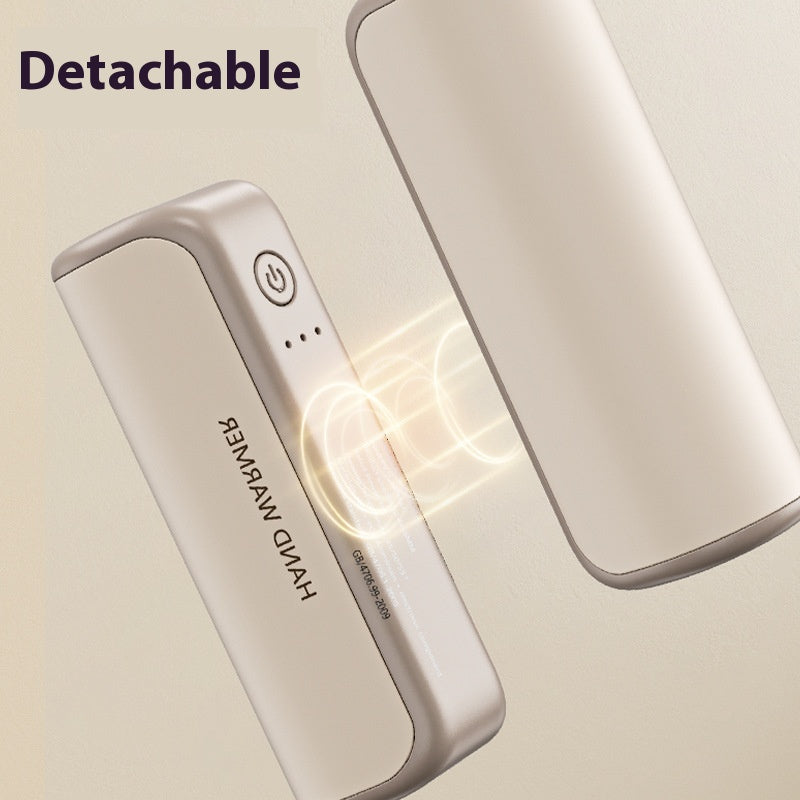 Creative USB Charging Magnetic Hand Grip Split Mini Hand Warmer