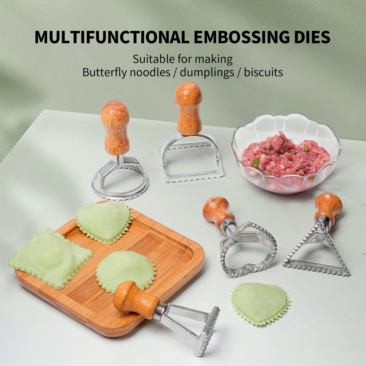 Dumpling Mold 7-piece Biscuit Cake Dessert Mold Kitchen Gadgets