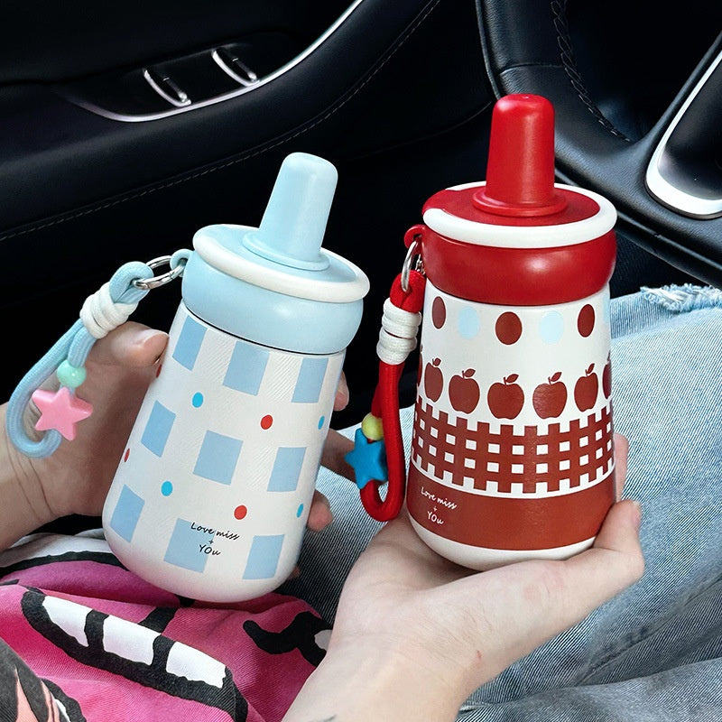 New Creative High-capacity Stainless Steel Water Bottle
