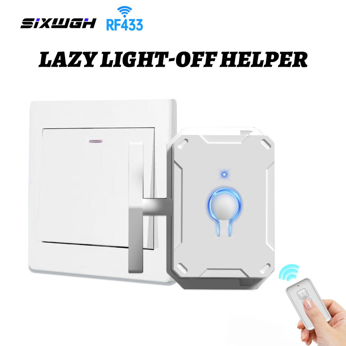 Wireless Hands-free Lighting Controlsmart Rechargeable Remote