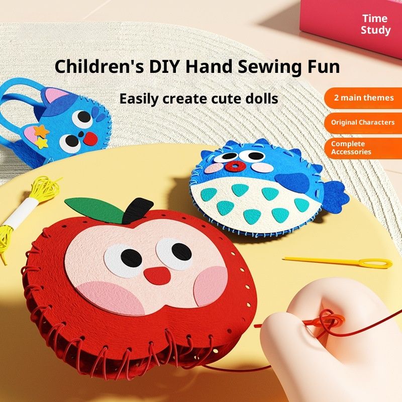 Newly Upgraded DIY Handmade Doll Ornament Material Kit For Children's Toys