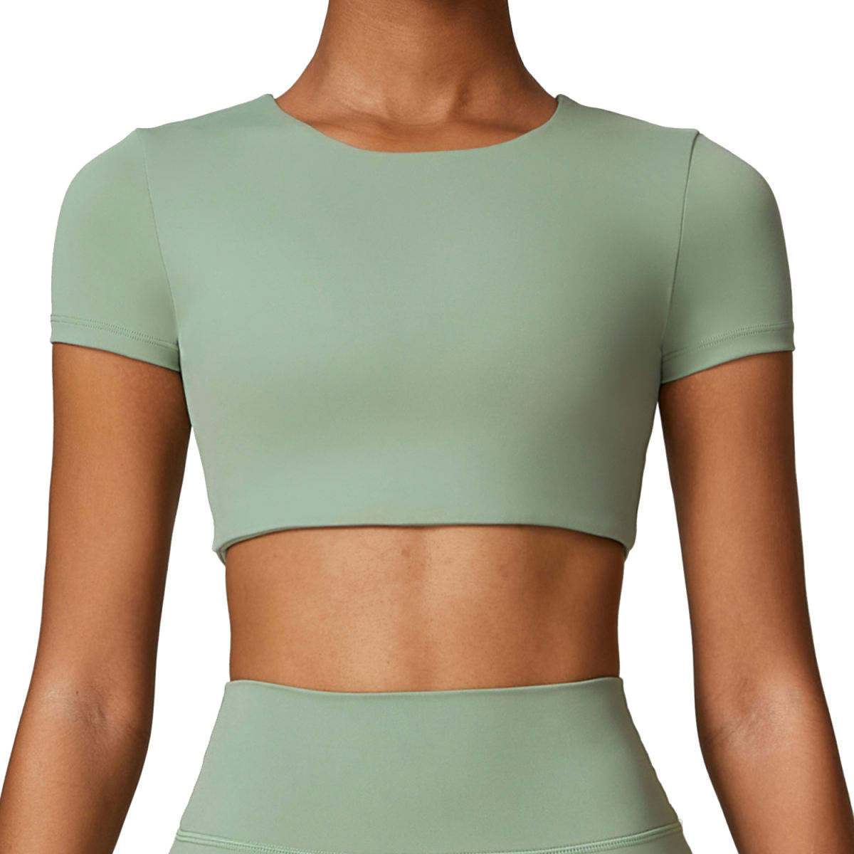 New High-strength Tight Yoga Short Sleeve Outdoor Casual Sports
