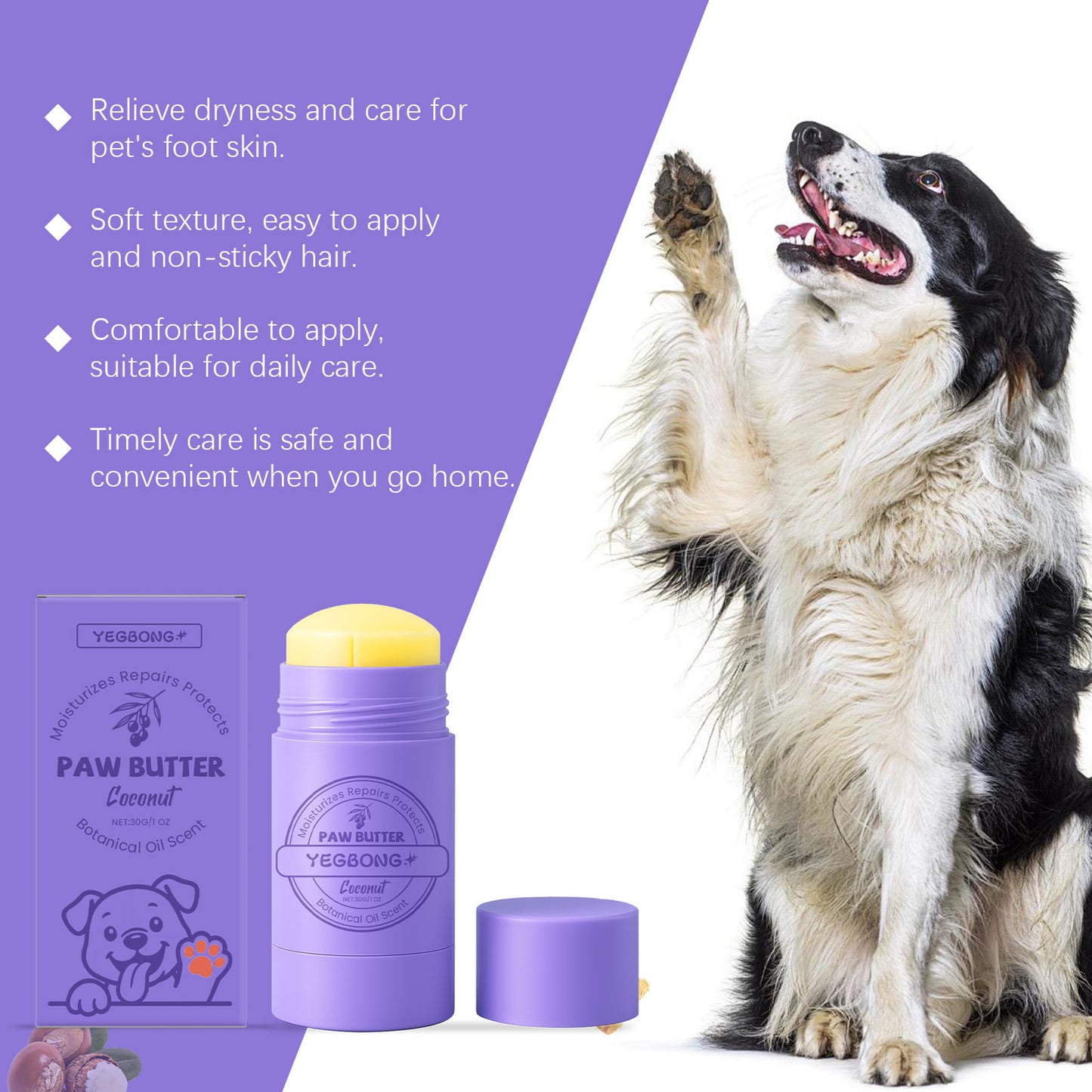 Dog's Paw Soothing, Clean, Moisturizing And Comfortable Care Cream
