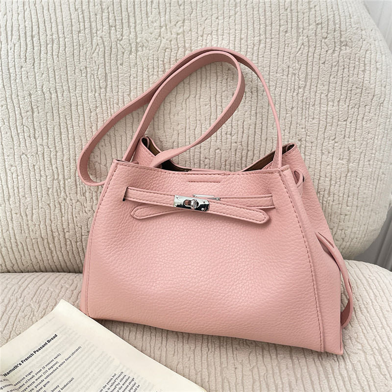 Korean-style Large-capacity Solid-color Versatile Crossbody Bag