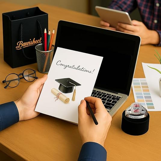 Graduation Ceremony Accessories Custom Birthstone Class Ring