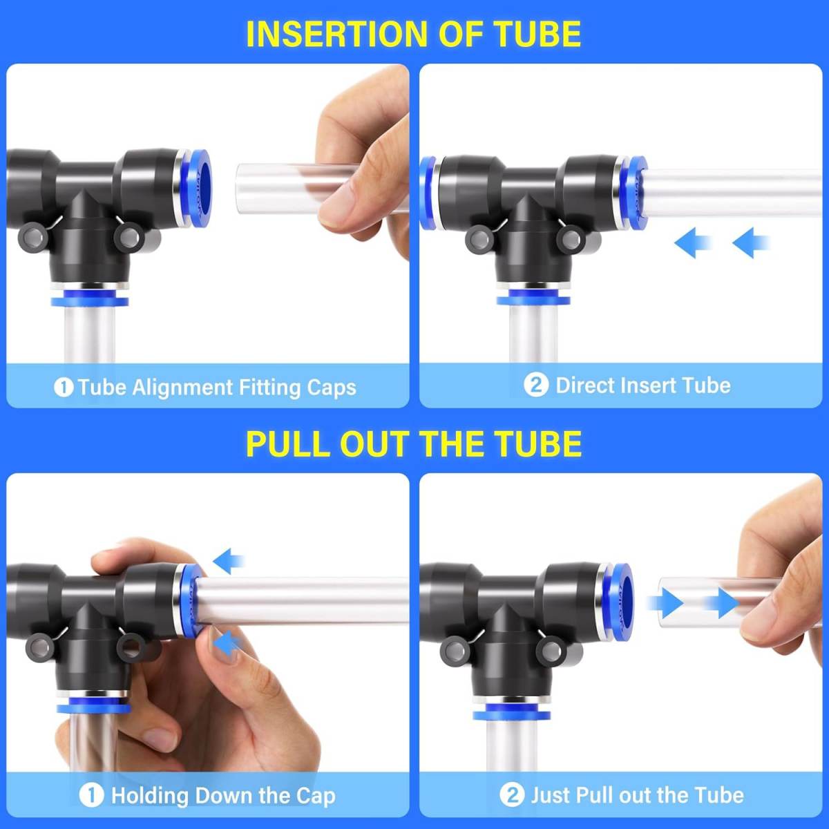 8mm Pneumatic Fast Connector Accessories