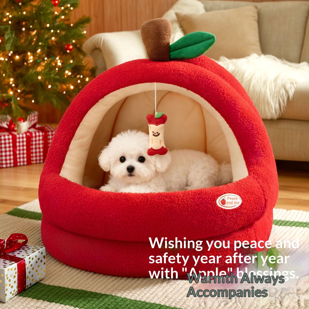 Secure-Feel Pet Bed Nest All-Season Universal Tent-Like Kennel
