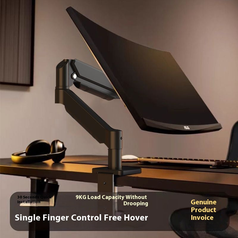 32-inch Computer Monitor Punch Free Rack Mechanical Arm