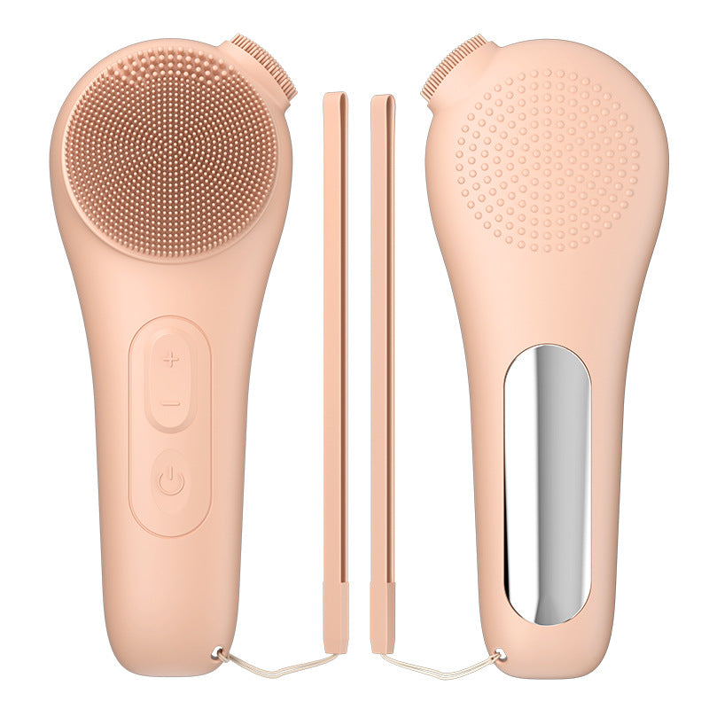 Electric Facial Cleansing Device Pore-cleansing Warm Compress Vibrating