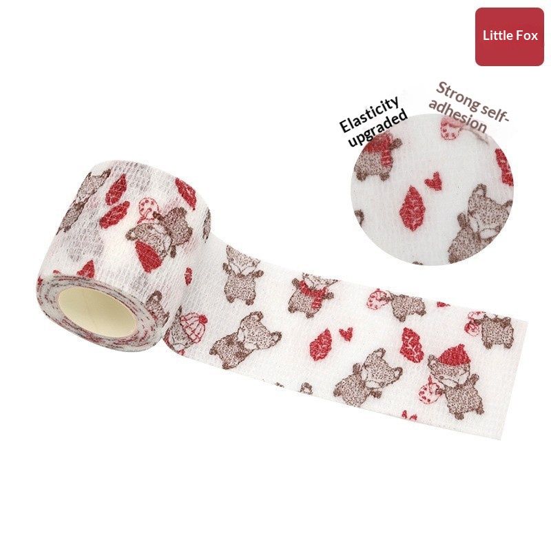 Pet Dog Bandage Finger Protector Non-woven Elastic Outdoor Camouflage Bandage