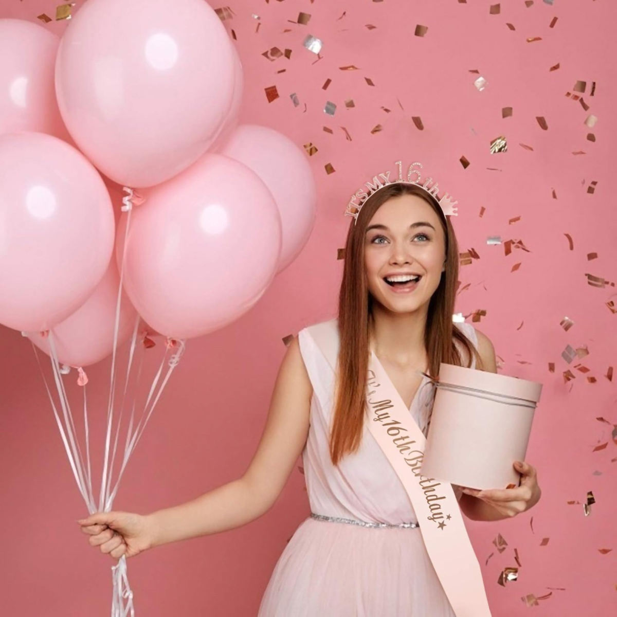 16th Birthday Crown And Sash Set – A Special Pair Of Accessories For Festive Occasions – Party Accessory Set