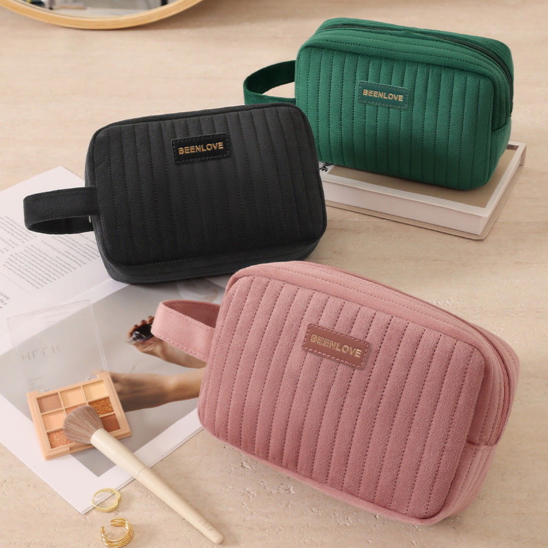 Womens Large-Capacity Portable Makeup Bag