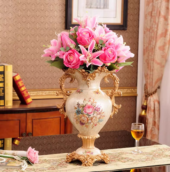 European-style Fruit Bowl Decoration Tea Table Vase