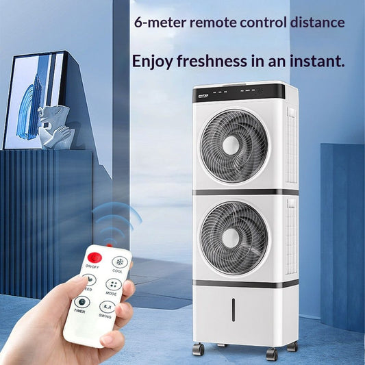 Smart Remote-Controlled Compact Air Cooler For Home Use