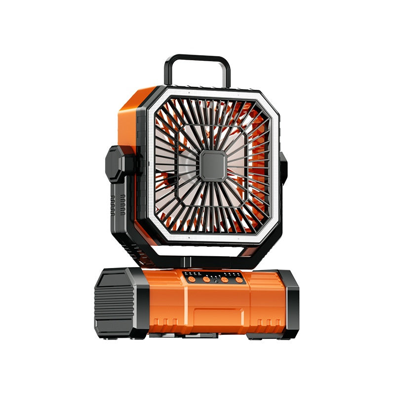Charging Fan With LED Light And Water-replenishing Humidification