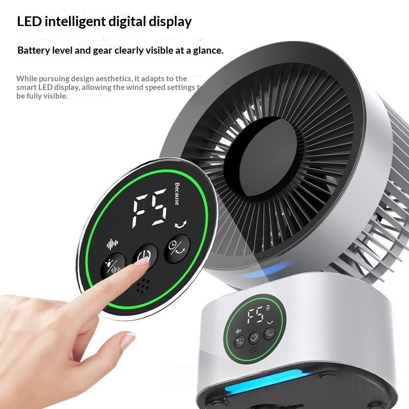Desktop Fan USB Charging Silent Portable Student