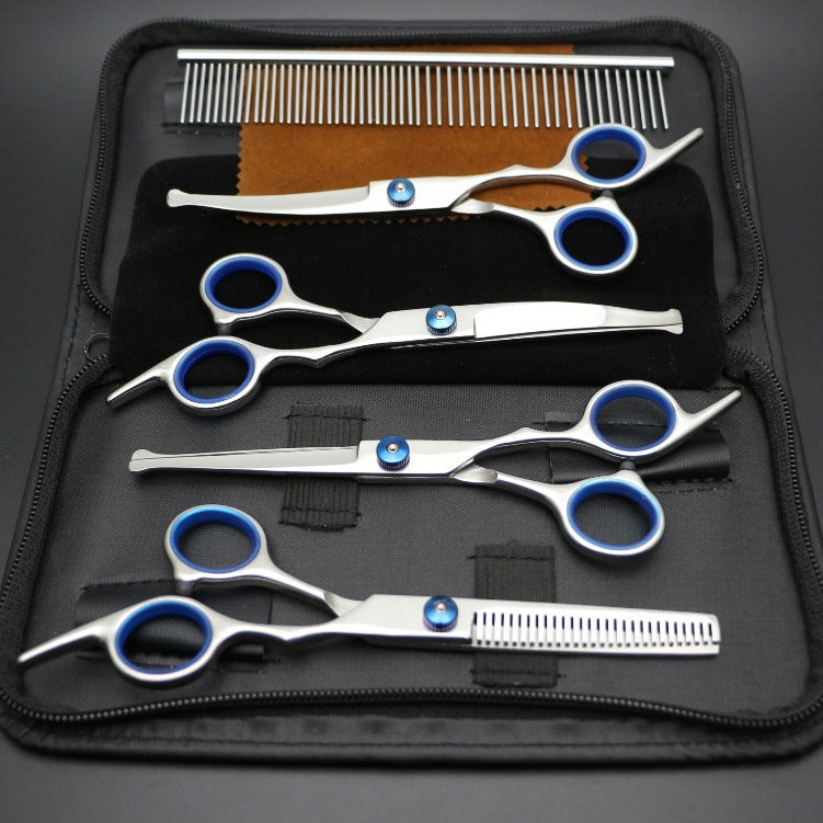 Haircutting Scissors, Comb, And Beauty Shears Set Hairdressing Tool