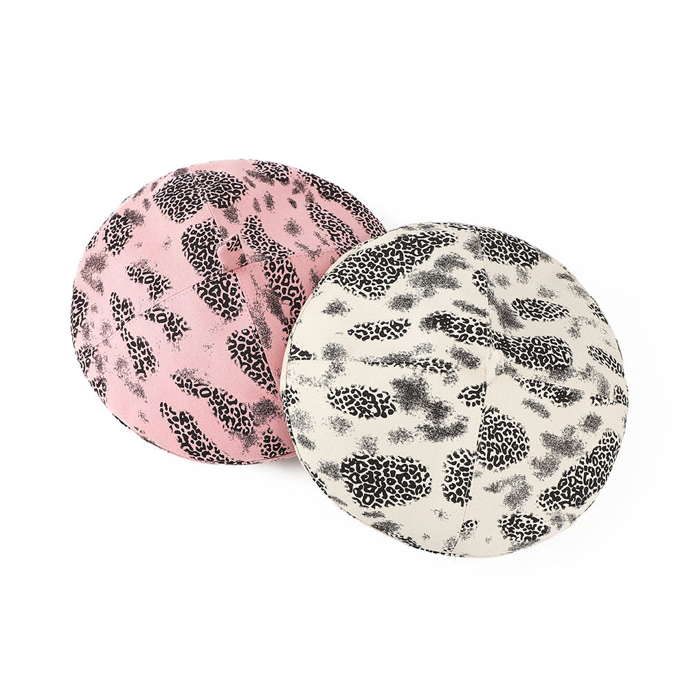 Cross-border Fashion Retro Gradient Leopard Print Printed Hat With A Top Beret. Korean-style Hot Girl Style Outdoor Casual Multi-purpose Hat