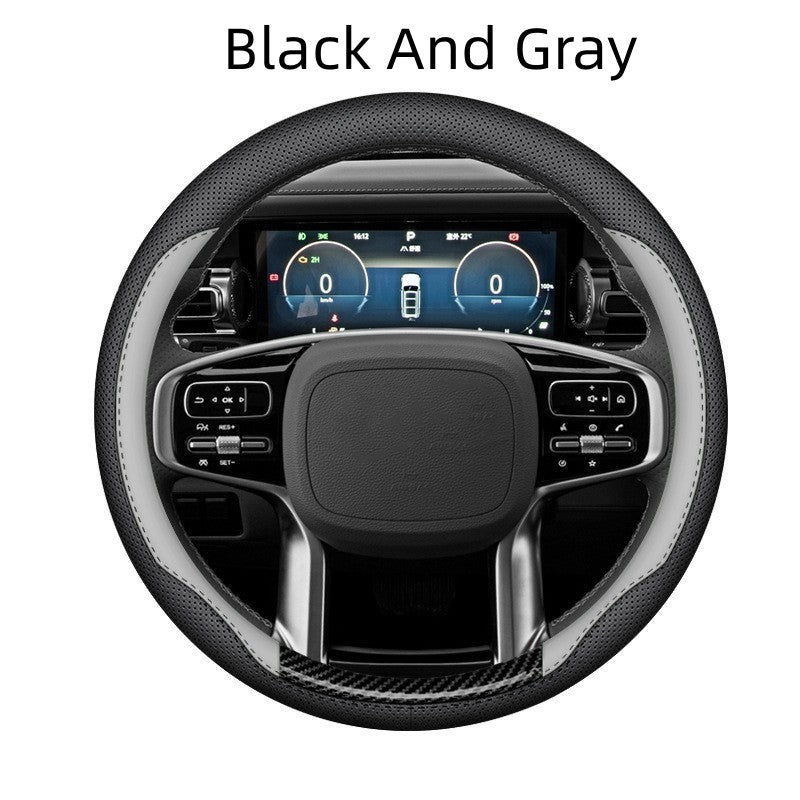 Steering Wheel Cover Modified Hand-Stitched Accessories