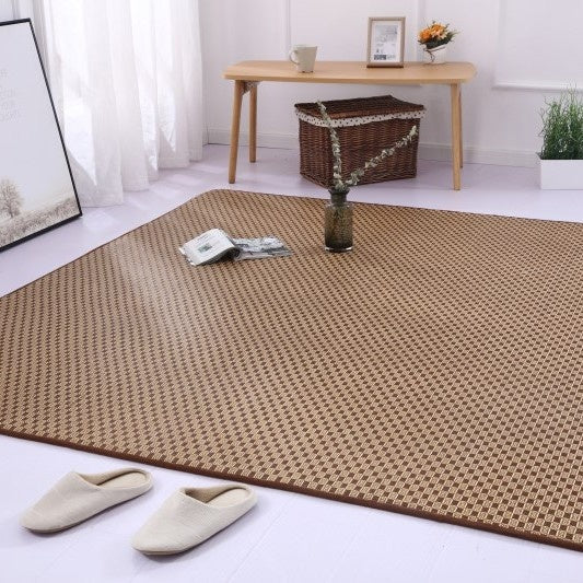 1 Cm Thickened Folding Rattan For Summer Japanese-style Tatami Cushion Cooling Floor Mat