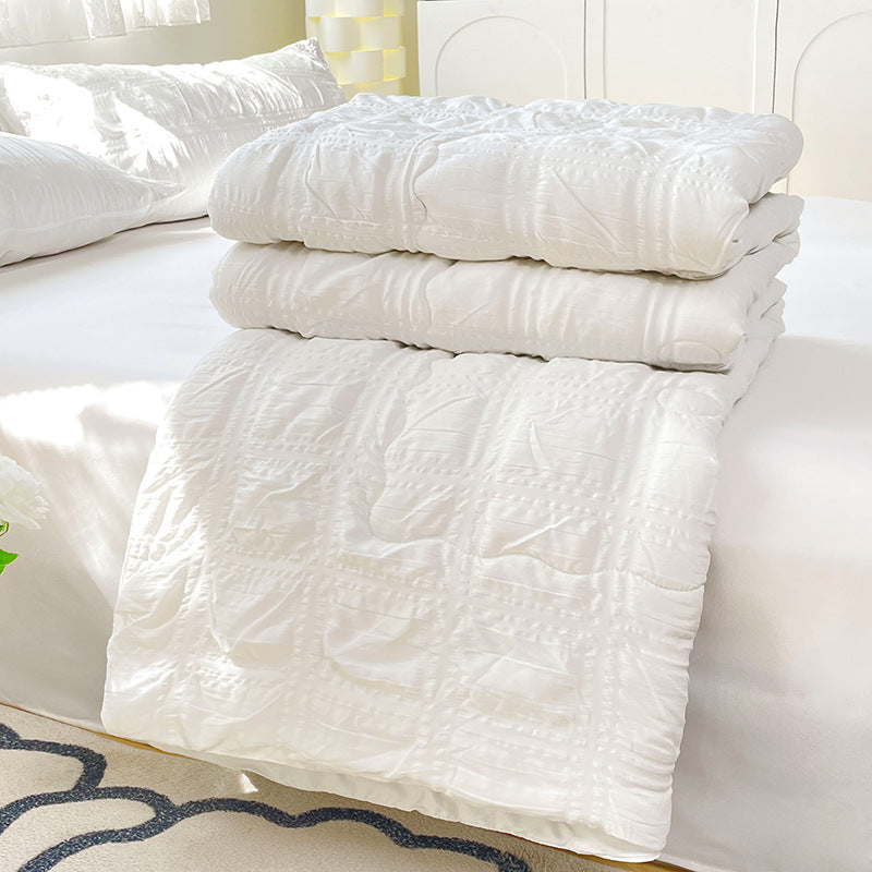 Seersucker Summer Cooling Air Conditioning Bed Summer Quilt
