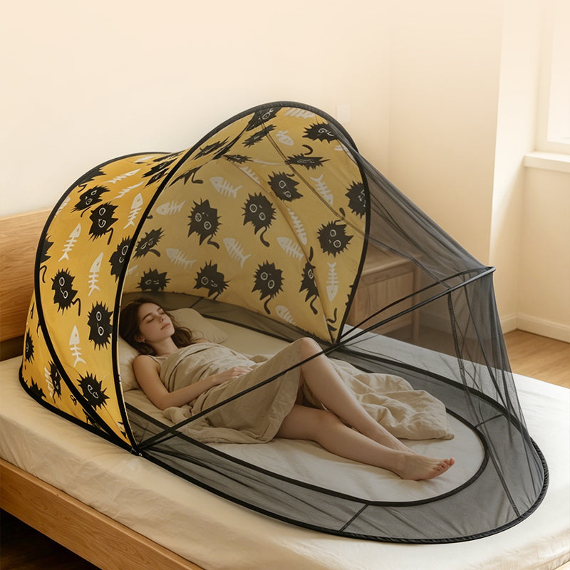 Full-Coverage Installation-Free Mosquito Net For Dorm Rooms Student Rooms Home Bedrooms And Camping