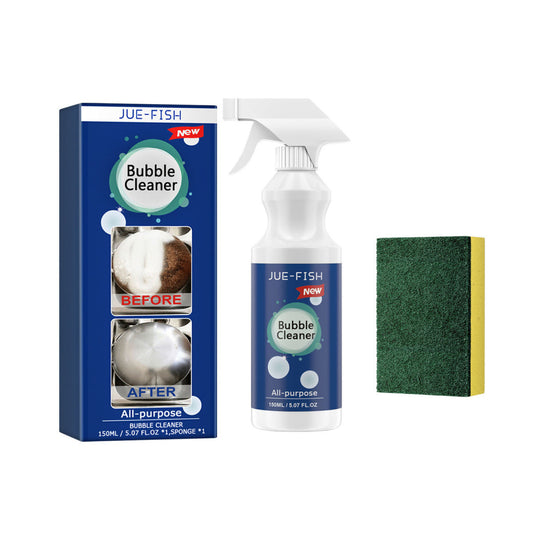 Jue-Fish Kitchen Grease Foam Cleaner For Range Hoods, Stovetops, Exhaust Pipes, Walls, And Kitchen Utensils