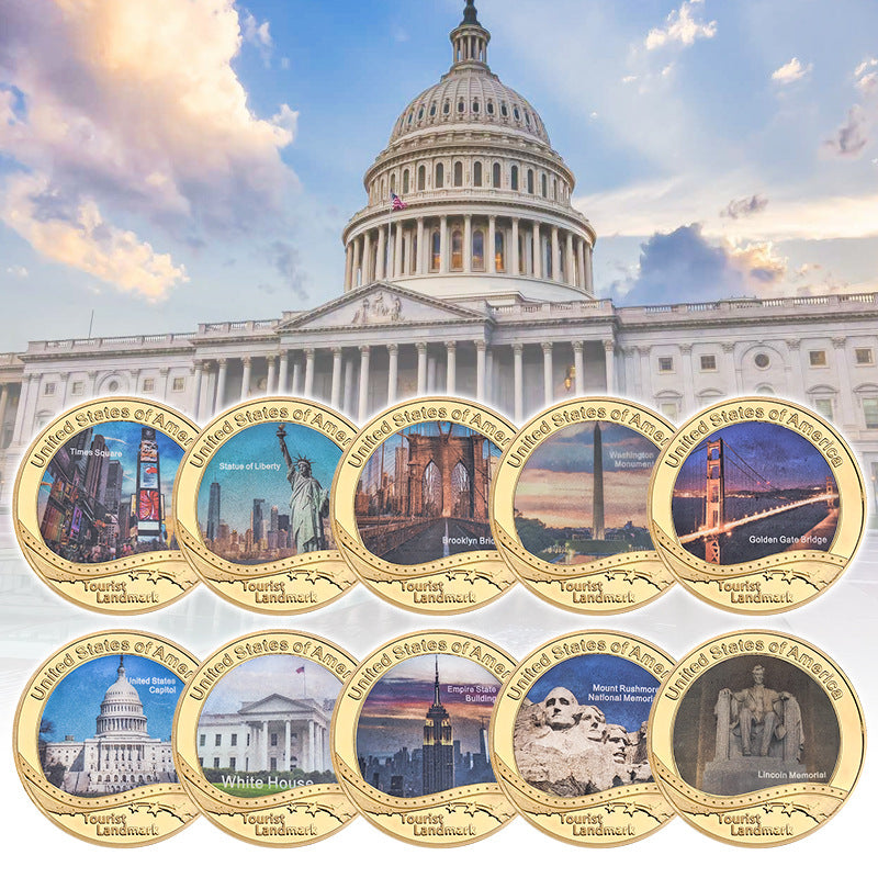 Metal Badge Gift Commemorative Coin