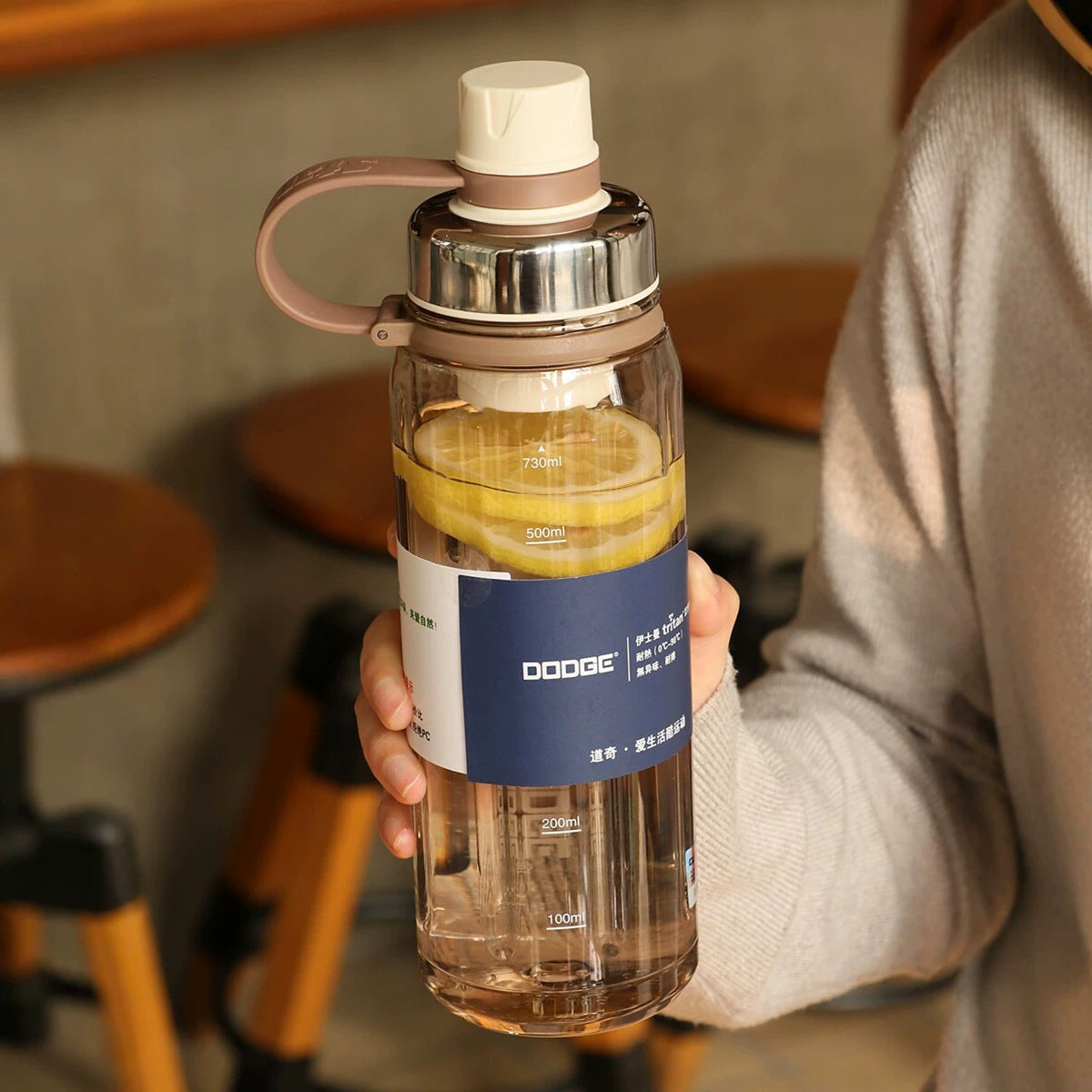 Large-Capacity Sports Water Bottle For Outdoor Fitness