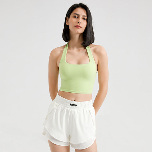 Women's Sports Sexy Halter Yoga Vest