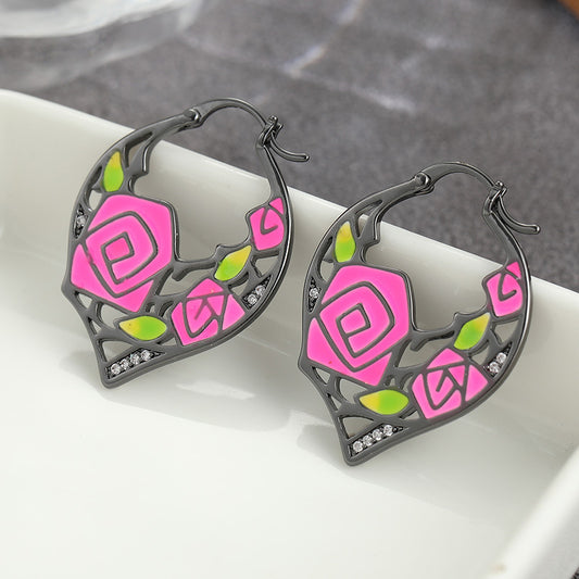 Korean-style Instagram Niche Design Earrings