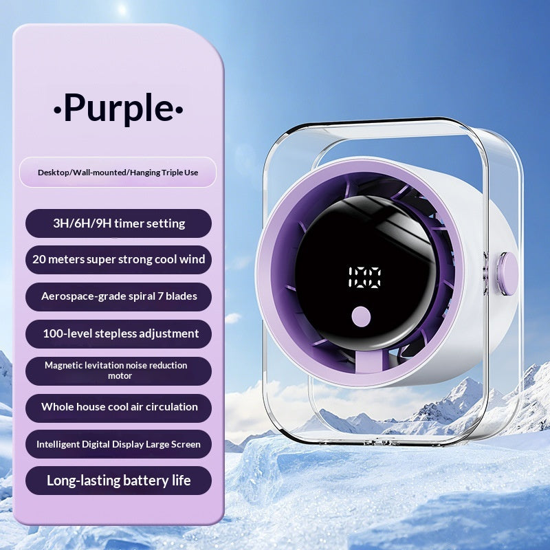 Smart Circulation Mini Desktop Fan
