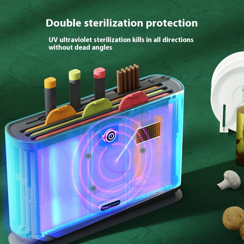 Smart Electric Knife Rest Chopsticks Chopping Board Rack