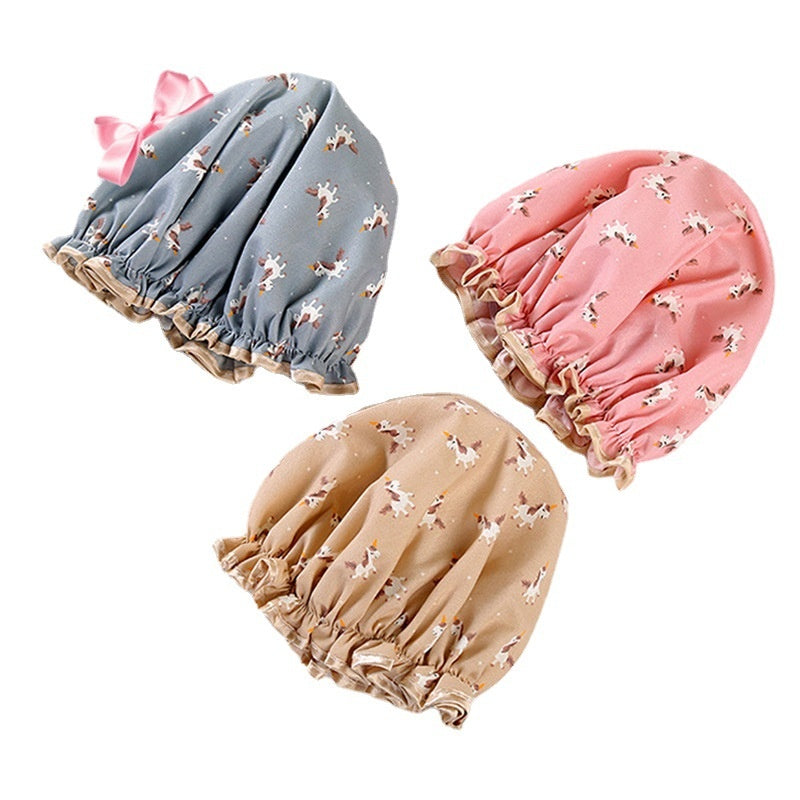 Kitchen Anti-Oil-Splatter Womens Household Bath Cap