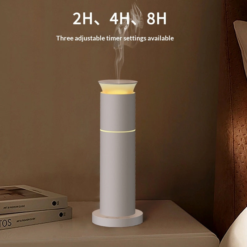 Smart Waterless Aroma Diffuser - Essential Oil Nebulizer for Home Office Bedroom Without Water Tank