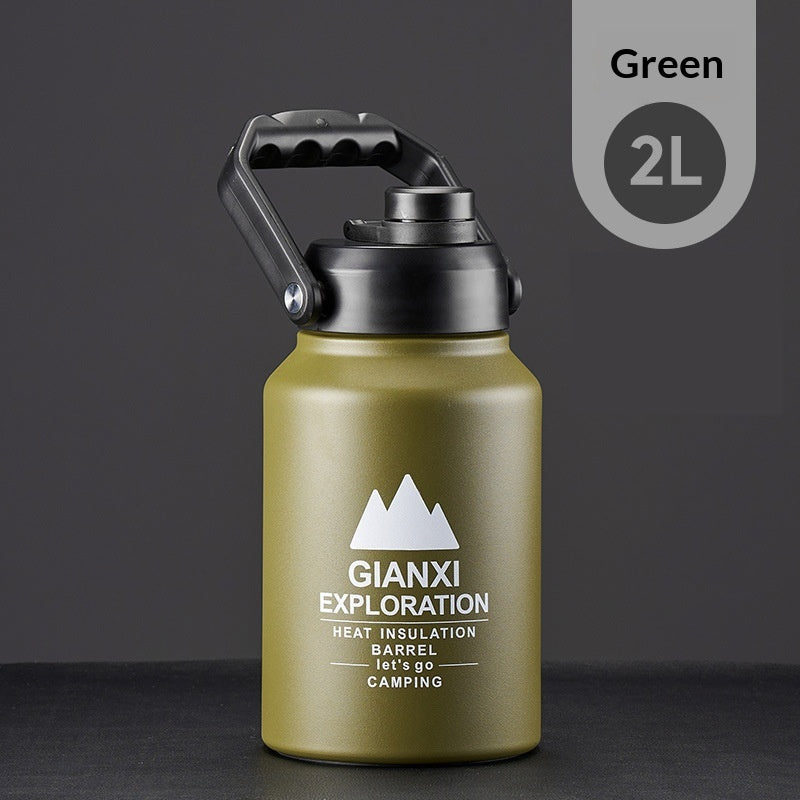 Outdoor Camping Picnic Stainless Steel Insulated Food Carrier